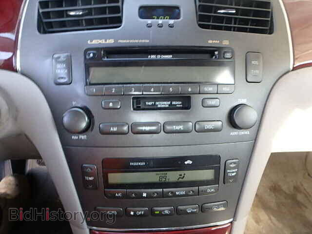 2003 LEXUS ES300 - VIN: JTHBF30G730138479 - Фото 10