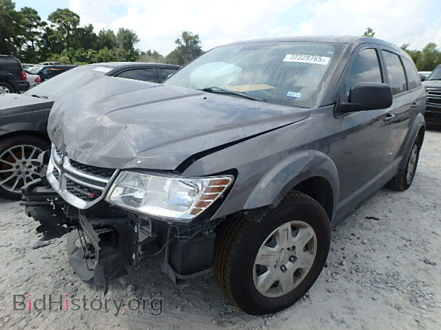 2012 DODGE JOURNEY - VIN: 3C4PDCAB8CT341500 - Фото 2