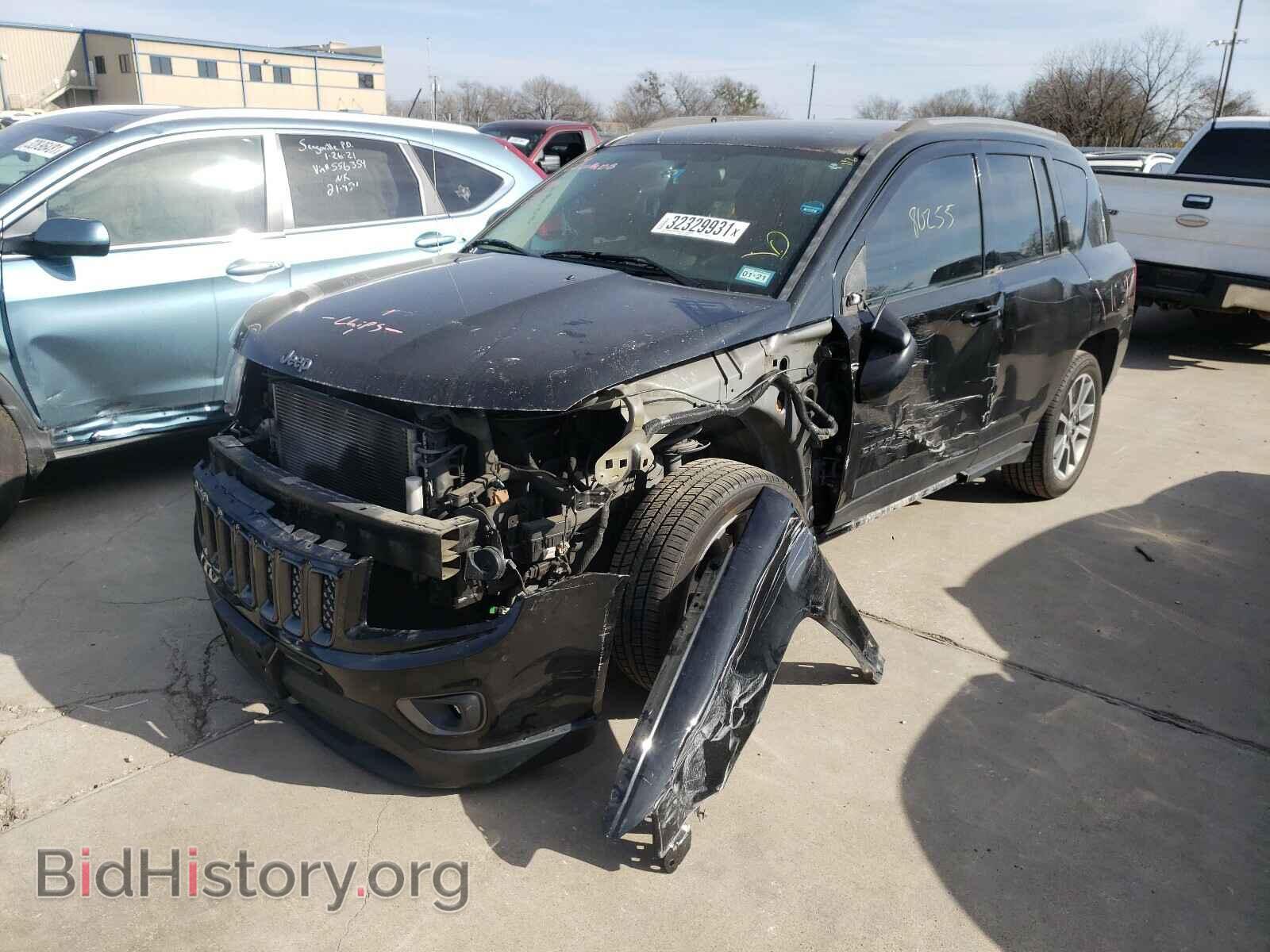 2016 JEEP COMPASS - VIN: 1C4NJCBA7GD590064 - Фото 2