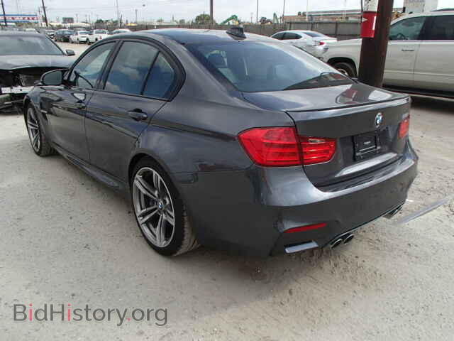 2015 BMW M3 - VIN: WBS3C9C59FP803625 - Фото 3