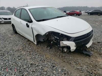2016 Dodge DART Dart SE, белый — VIN 1C3CDFAA3GD592125, Copart