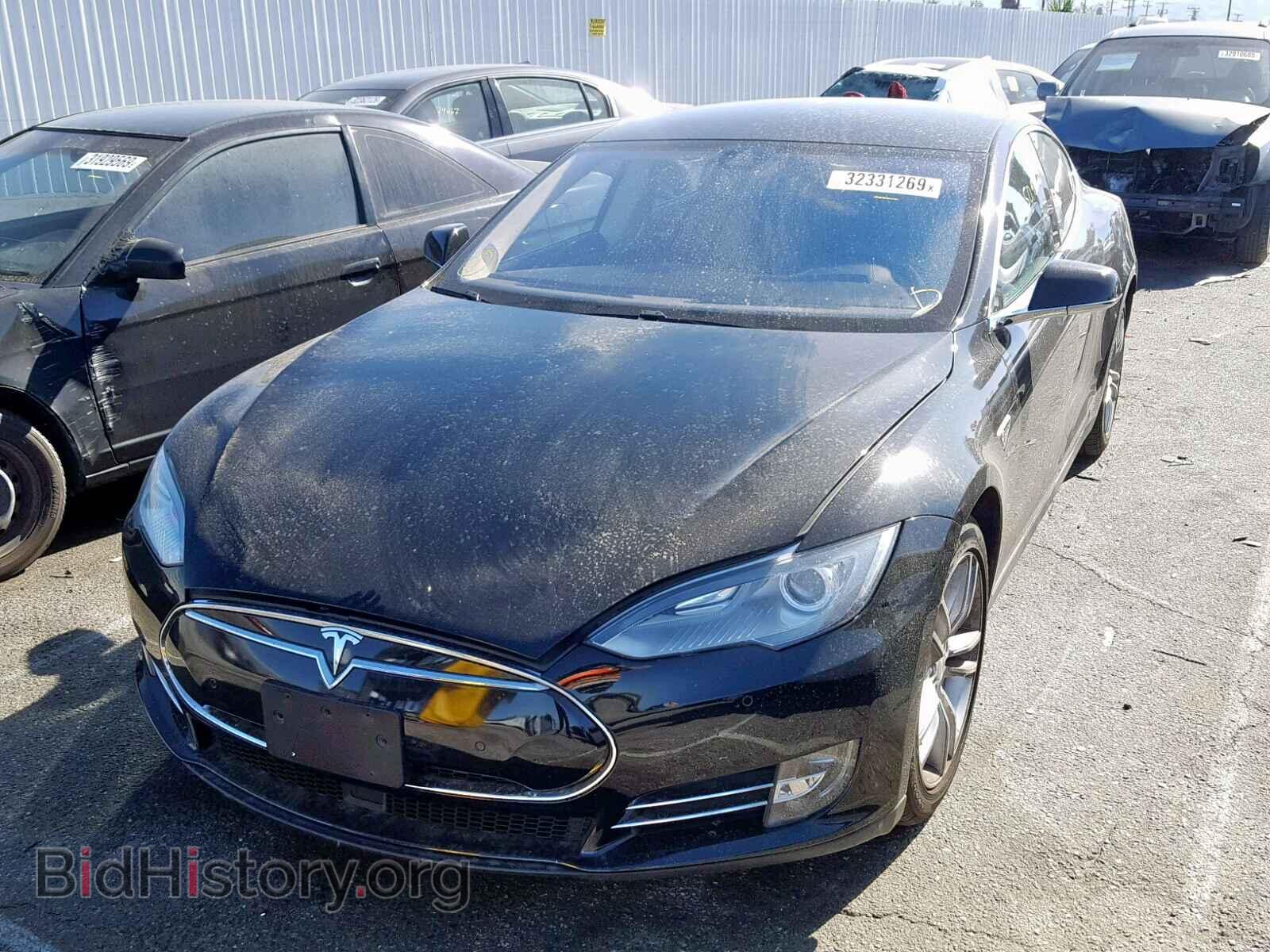 2015 TESLA MODEL S - VIN: 5YJSA1H17FF082246 - Фото 2