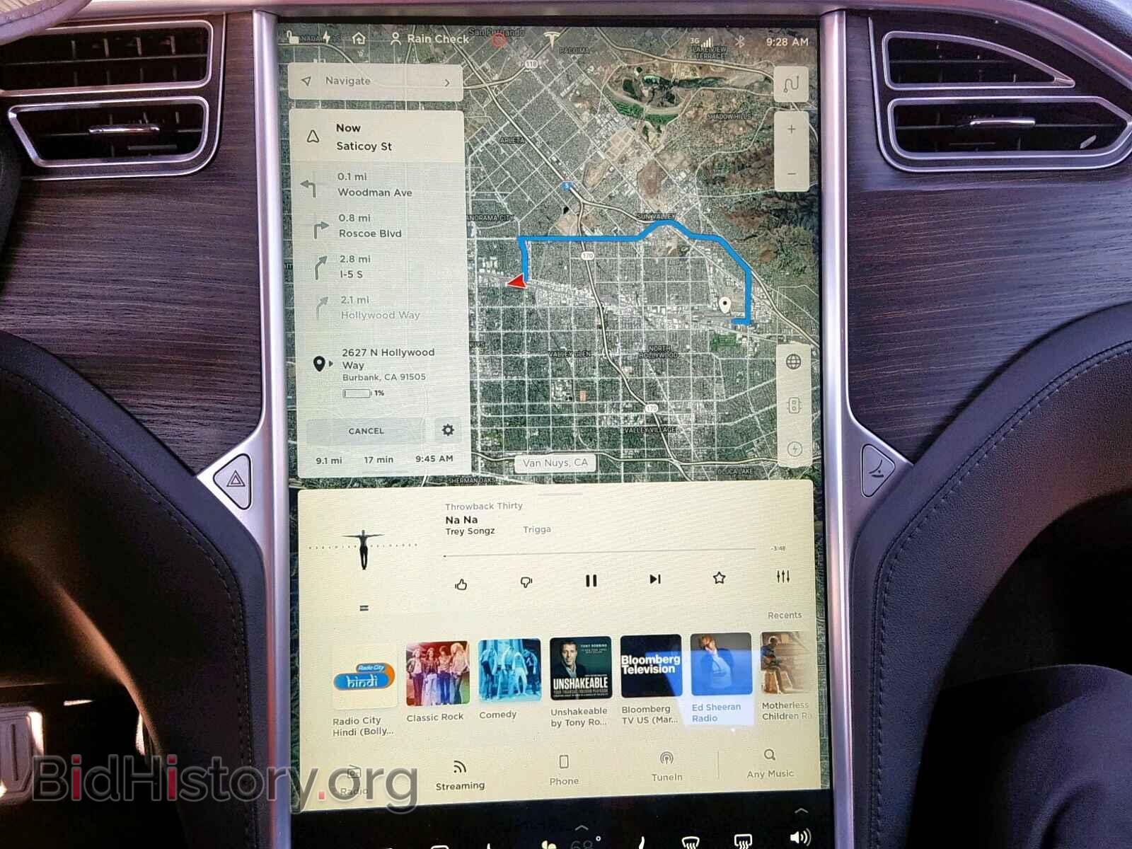 2015 TESLA MODEL S - VIN: 5YJSA1H17FF082246 - Фото 9