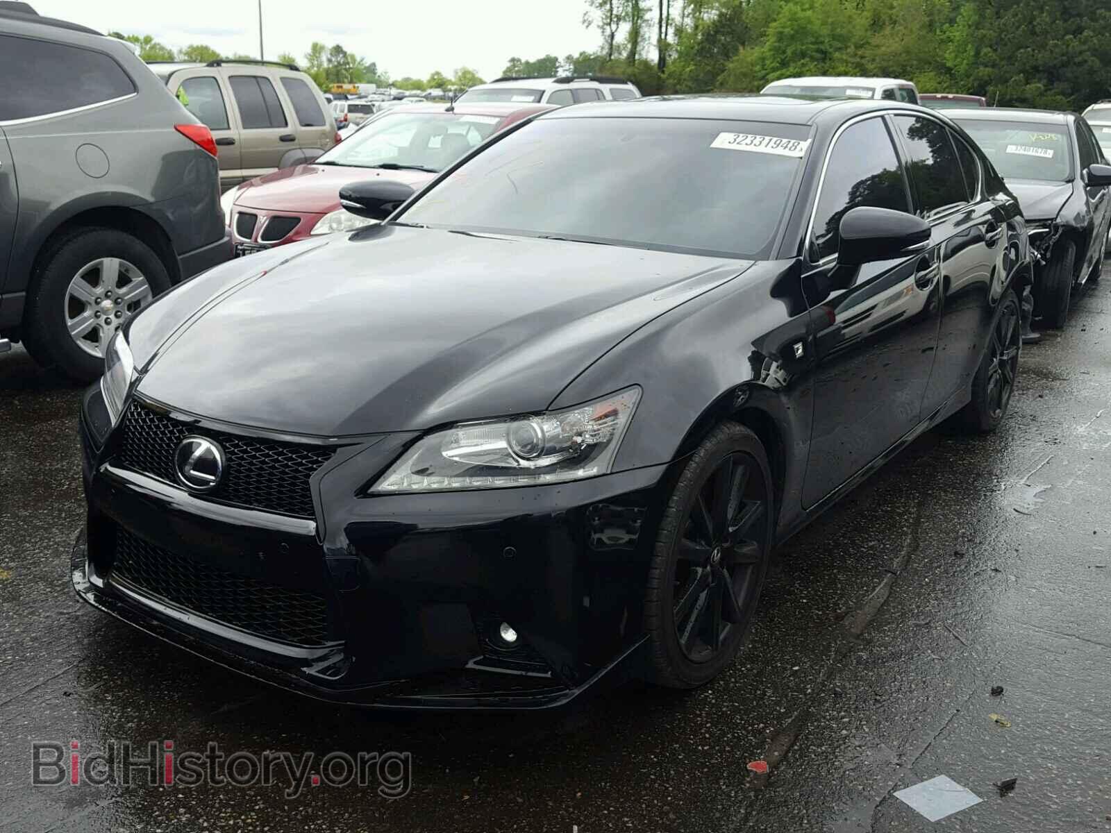 2013 LEXUS GS350 - VIN: JTHBE1BL1D5014410 - Фото 2