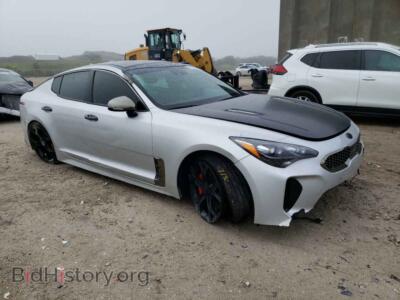 2018 Kia STINGER, серебристый — VIN KNAE55LC9J6022178, Copart