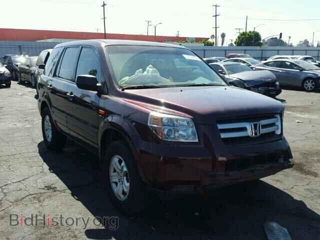Фотография 5FNYF28187B038324 - HONDA PILOT 2007
