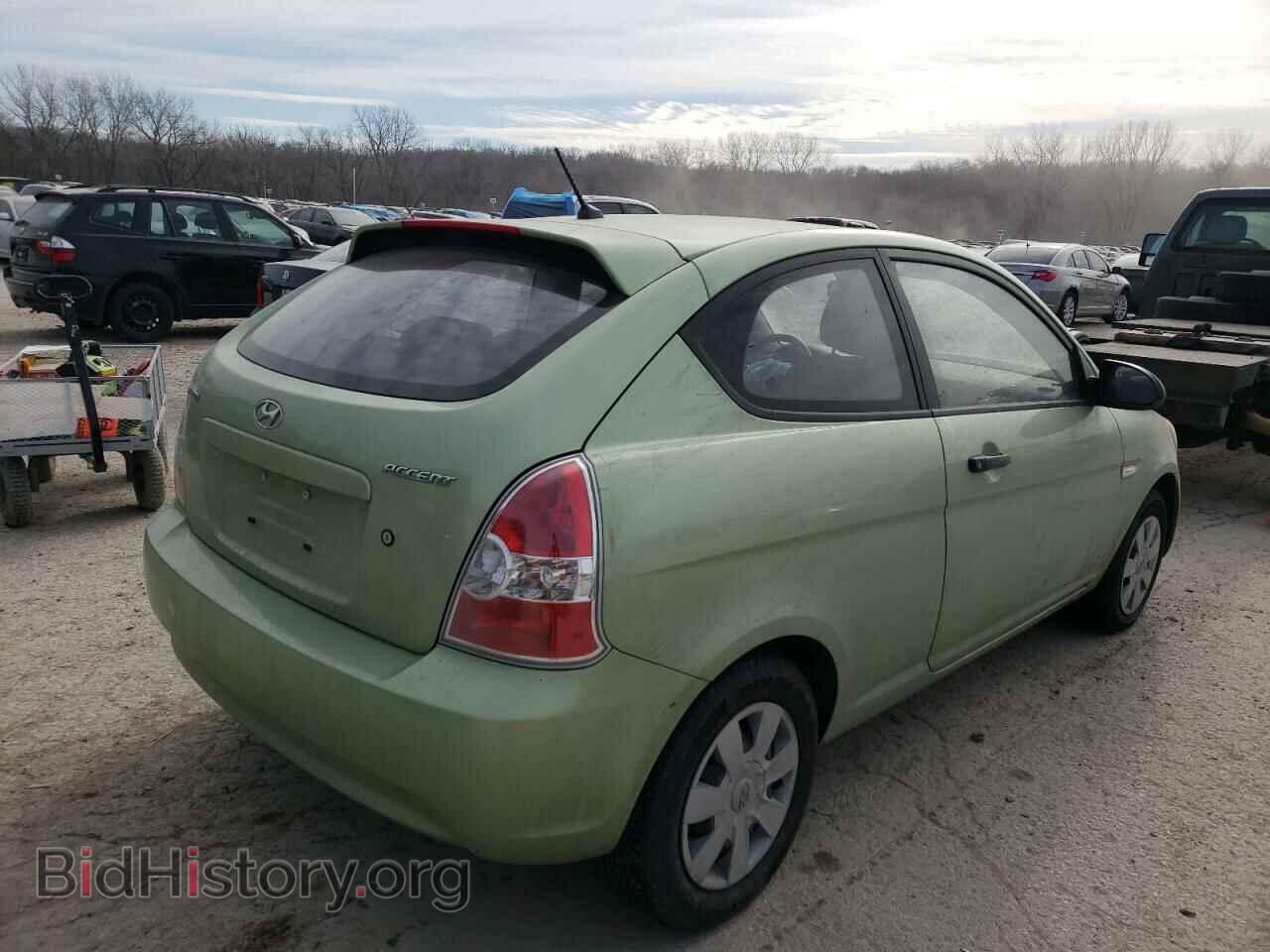 2007 HYUNDAI ACCENT - VIN: KMHCM36C87U016403 - Фото 4