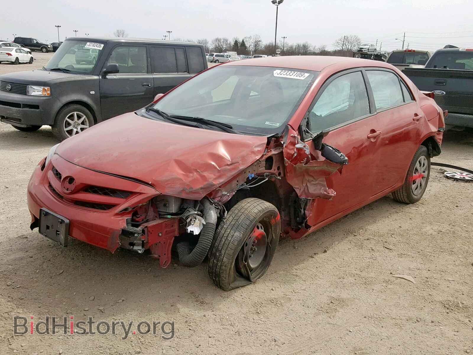2011 TOYOTA COROLLA BA - VIN: 2T1BU4EEXBC633347 - Фото 2