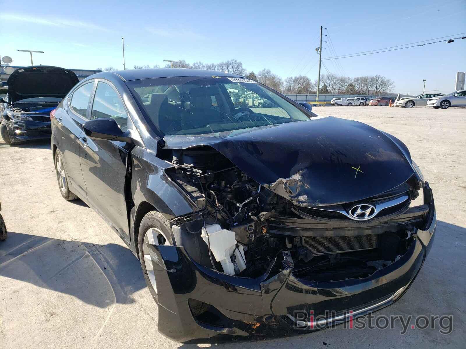 Photo KMHDH4AE3CU443019 - HYUNDAI ELANTRA 2012