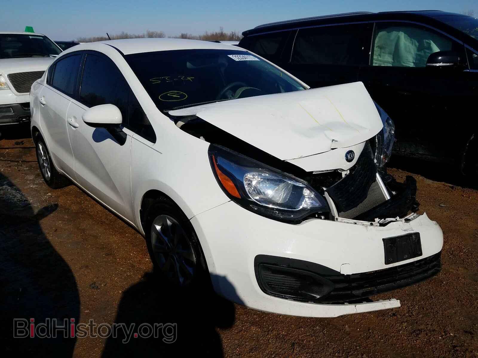 Photo KNADM4A39E6393276 - KIA RIO 2014