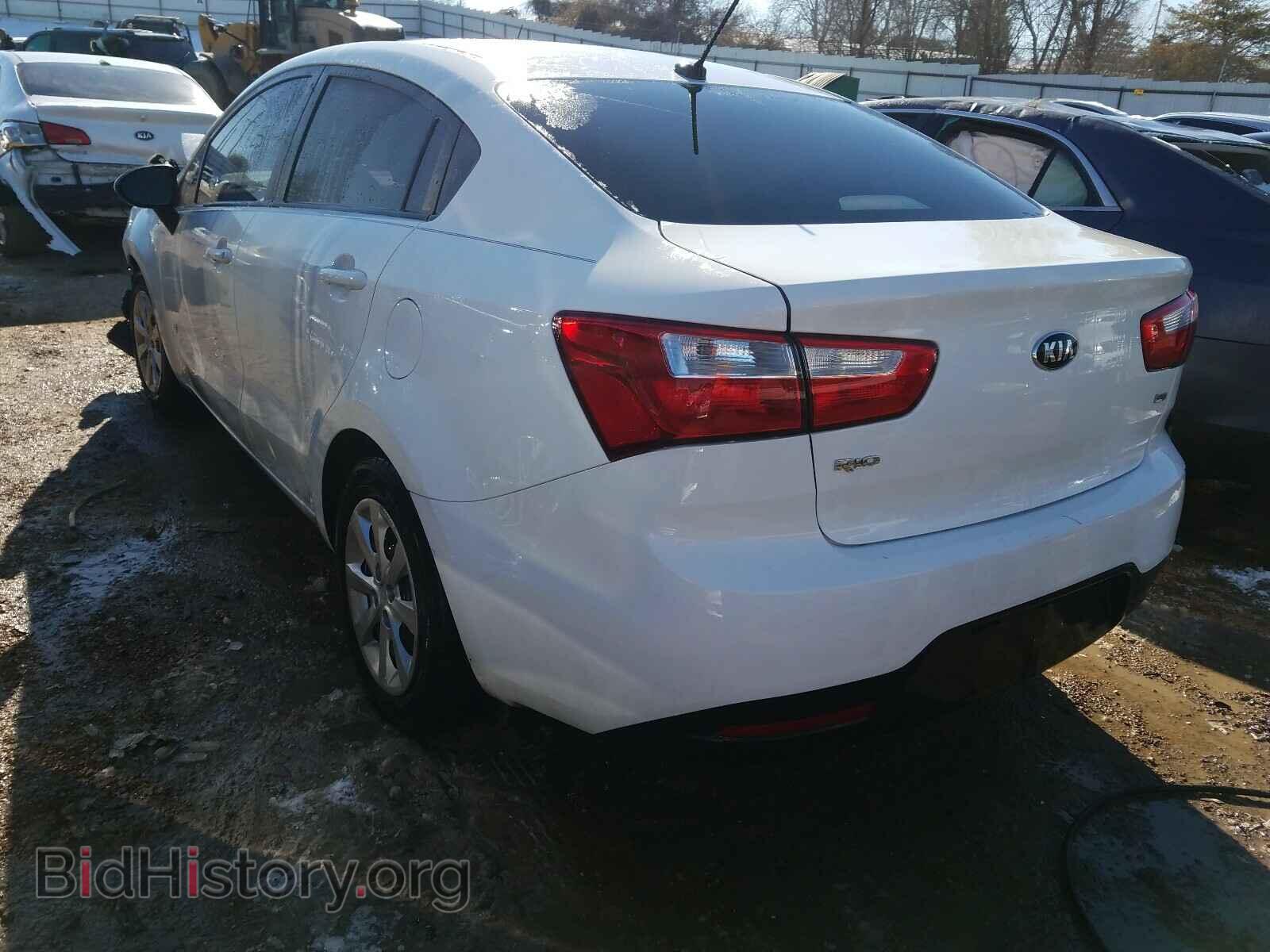 2014 KIA RIO - VIN: KNADM4A39E6393276 - Фото 3