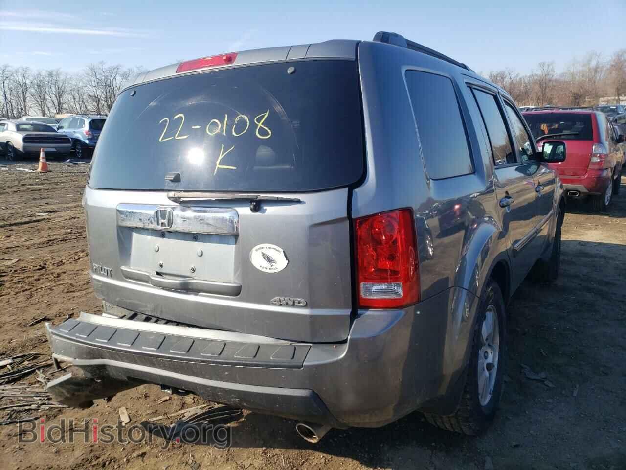 2009 HONDA PILOT - VIN: 5FNYF48509B042160 - Фото 4