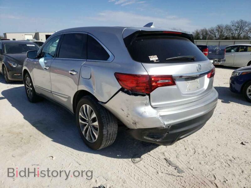 2015 Acura MDX (VIN 5FRYD4H49FB025896) — фото 3 из 10