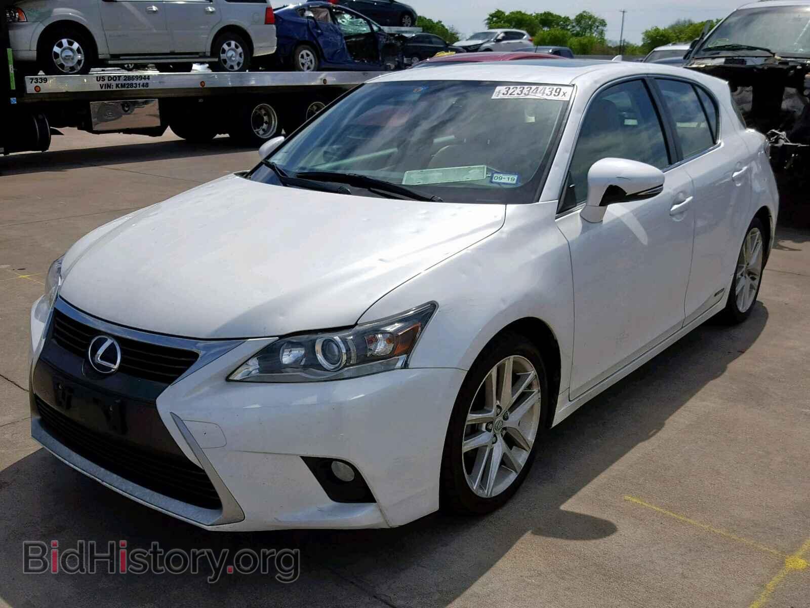 2015 LEXUS CT 200 - VIN: JTHKD5BH8F2231754 - Фото 2