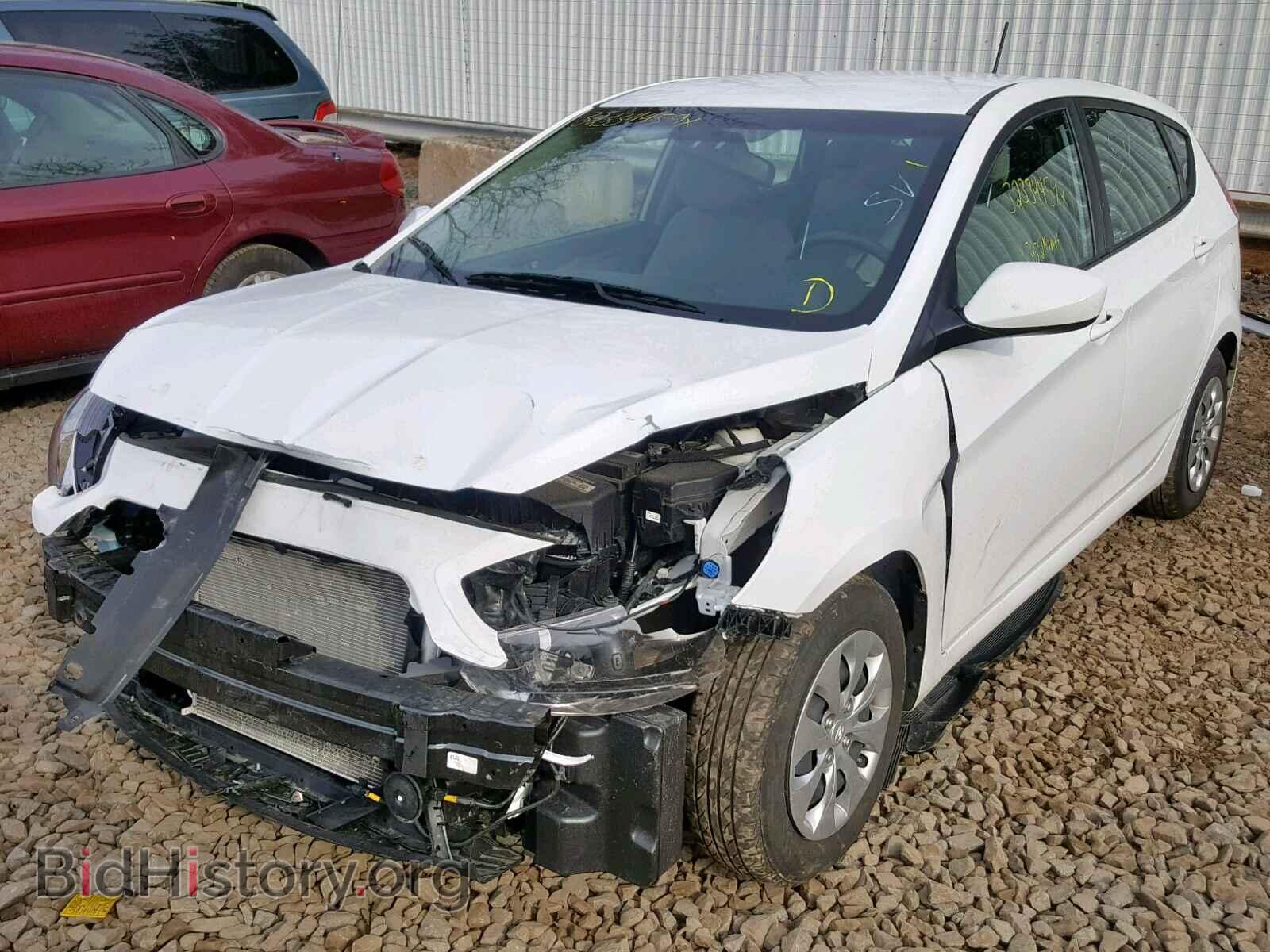 2017 HYUNDAI ACCENT - VIN: KMHCT5AE2HU336731 - Фото 2