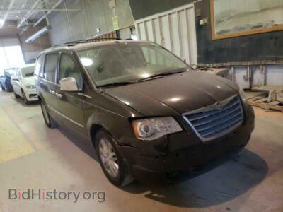 2010 Chrysler MINIVAN Town & COU, черный — VIN 2A4RR7DX9AR375075, Copart