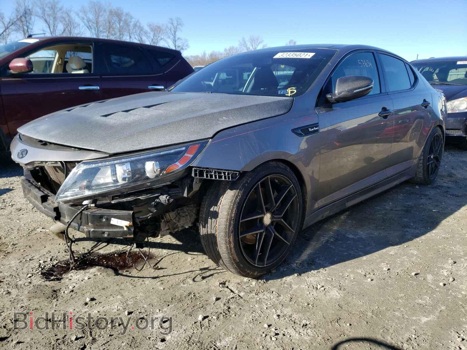 2015 KIA OPTIMA - VIN: 5XXGR4A66FG358340 - Фото 2