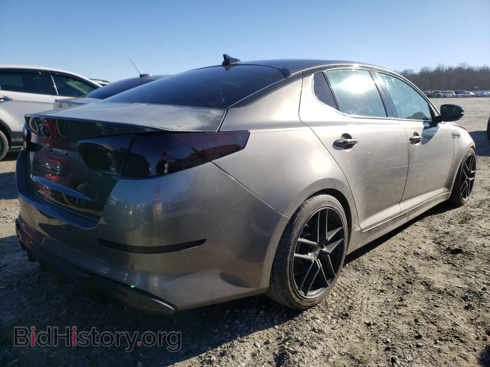2015 KIA OPTIMA - VIN: 5XXGR4A66FG358340 - Фото 4