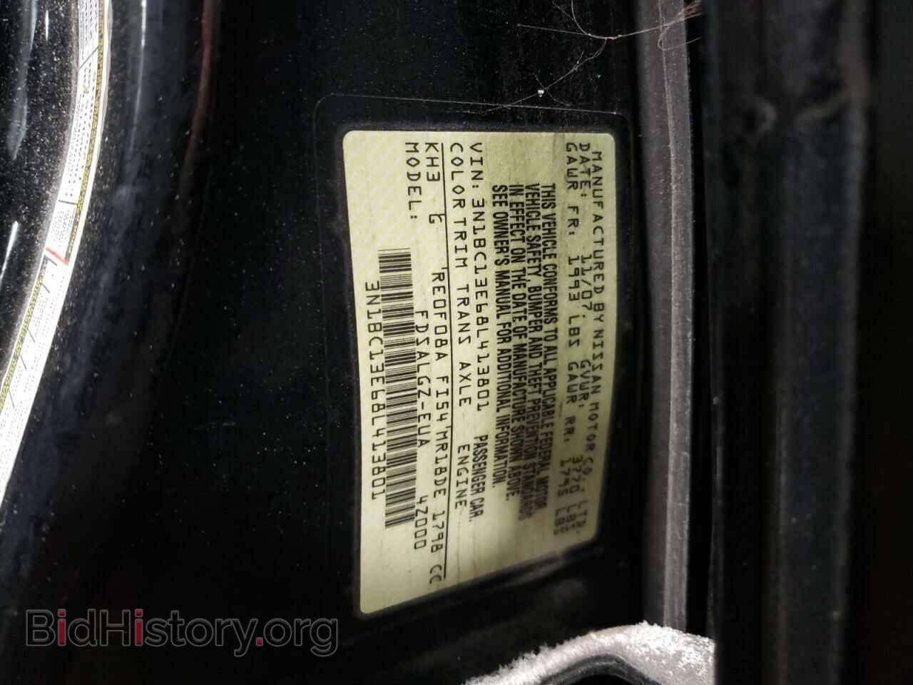 2008 NISSAN VERSA - VIN: 3N1BC13E68L413801 - Фото 10