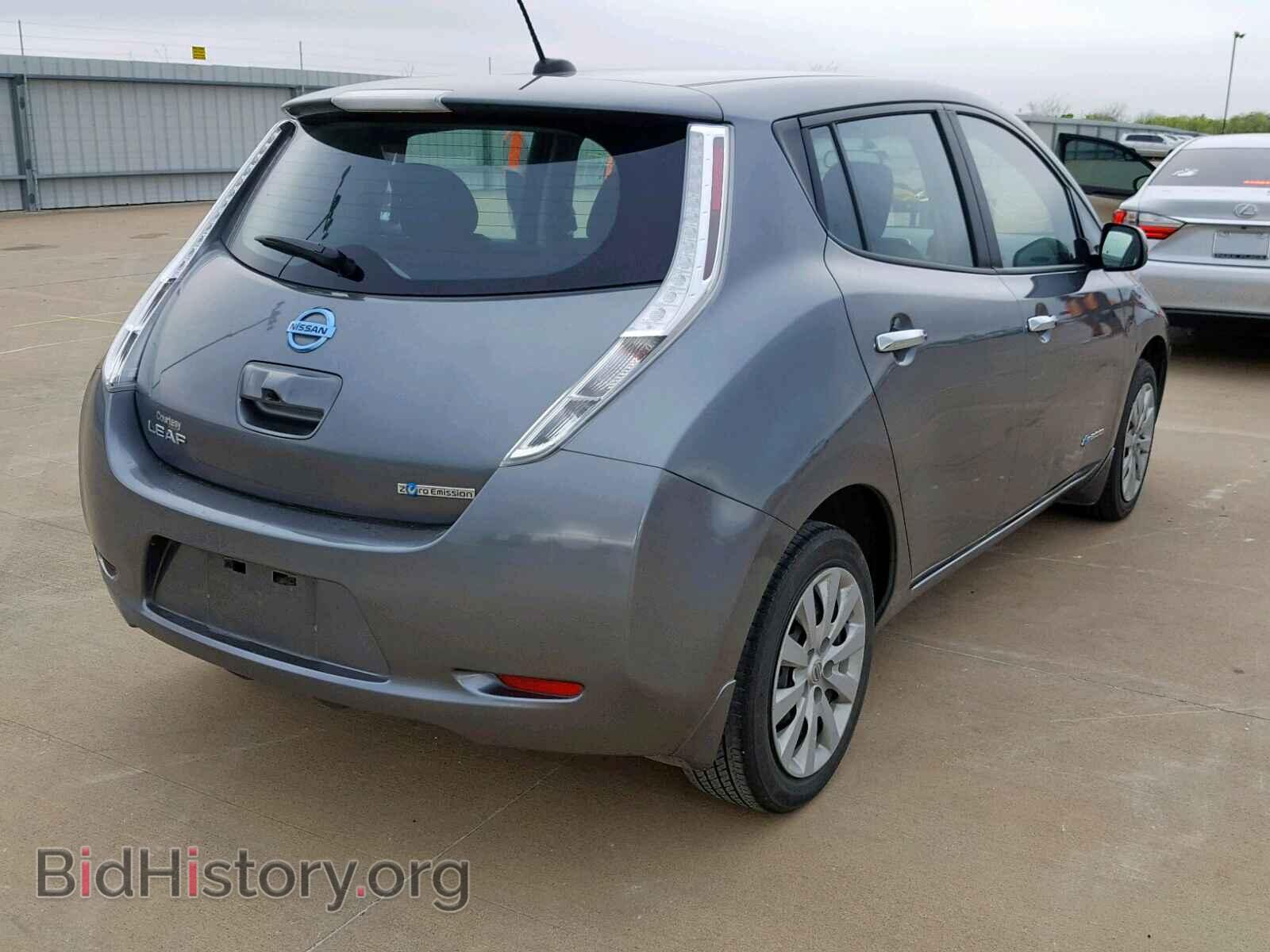 2015 NISSAN LEAF - VIN: 1N4AZ0CP1FC310433 - Фото 4