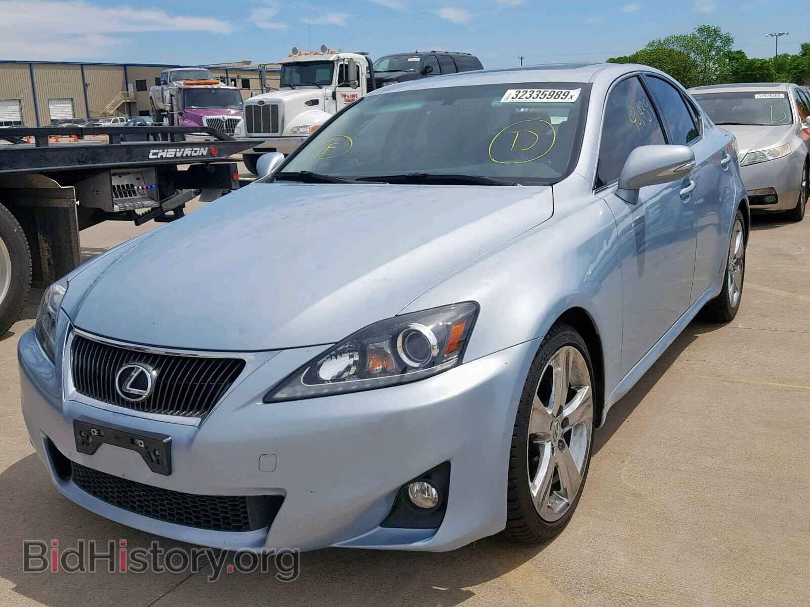 2012 LEXUS IS 250 - VIN: JTHBF5C22C5162008 - Фото 2