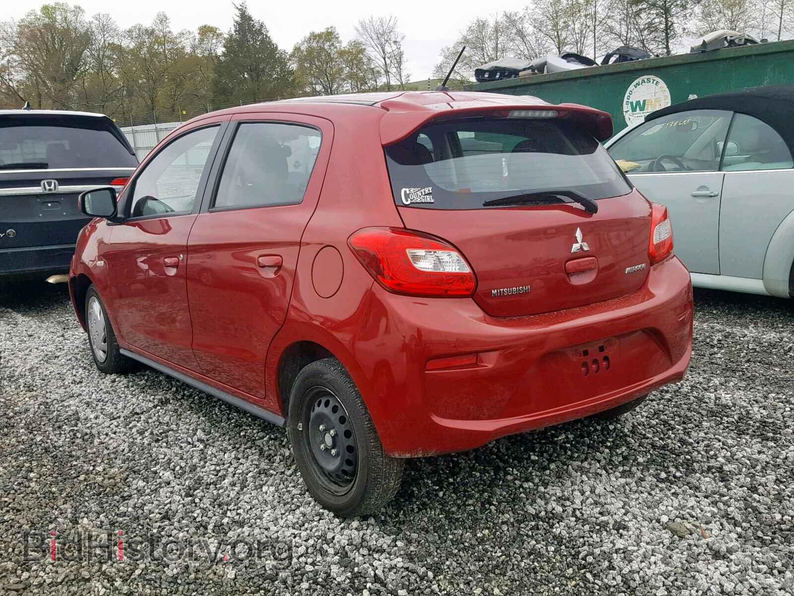 2017 MITSUBISHI MIRAGE - VIN: ML32A3HJ6HH021536 - Фото 3