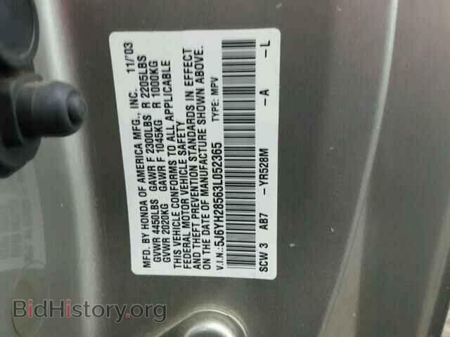 2003 HONDA ELEMENT - VIN: 5J6YH28563L052365 - Photo 10