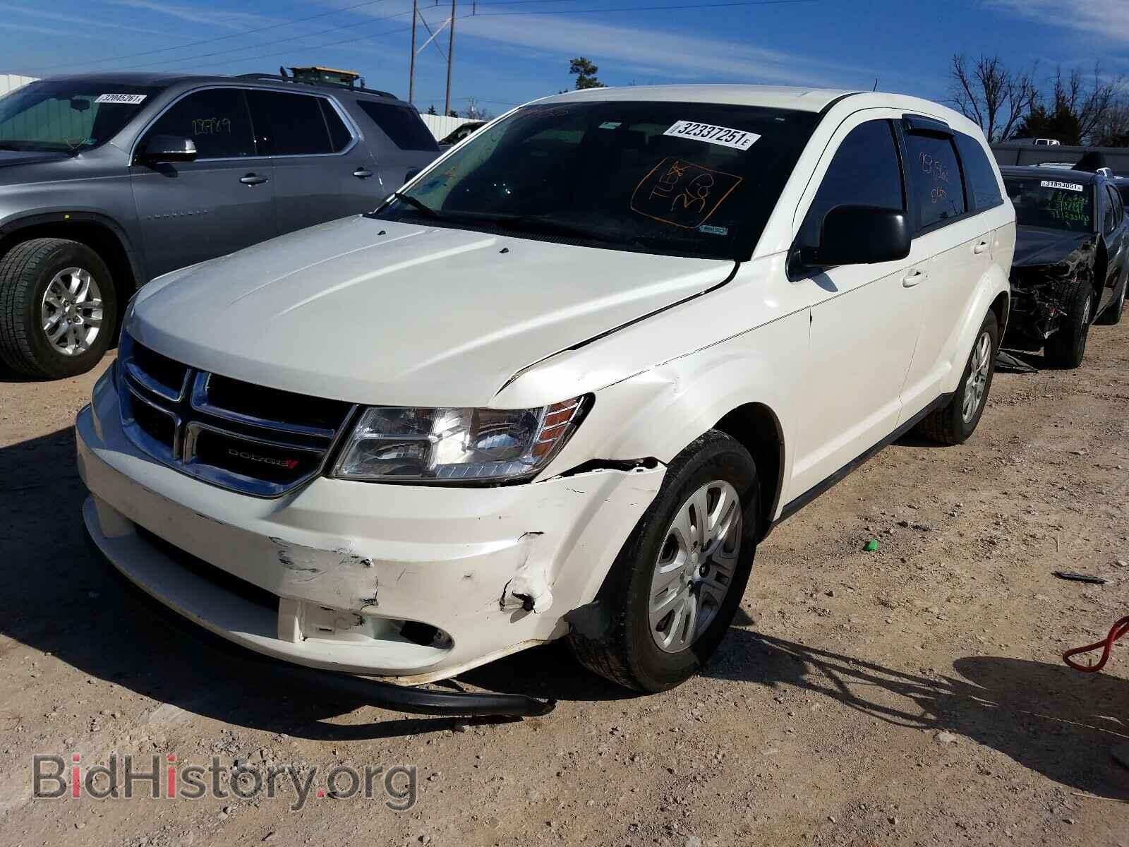 2014 DODGE JOURNEY - VIN: 3C4PDCAB4ET132550 - Фото 2