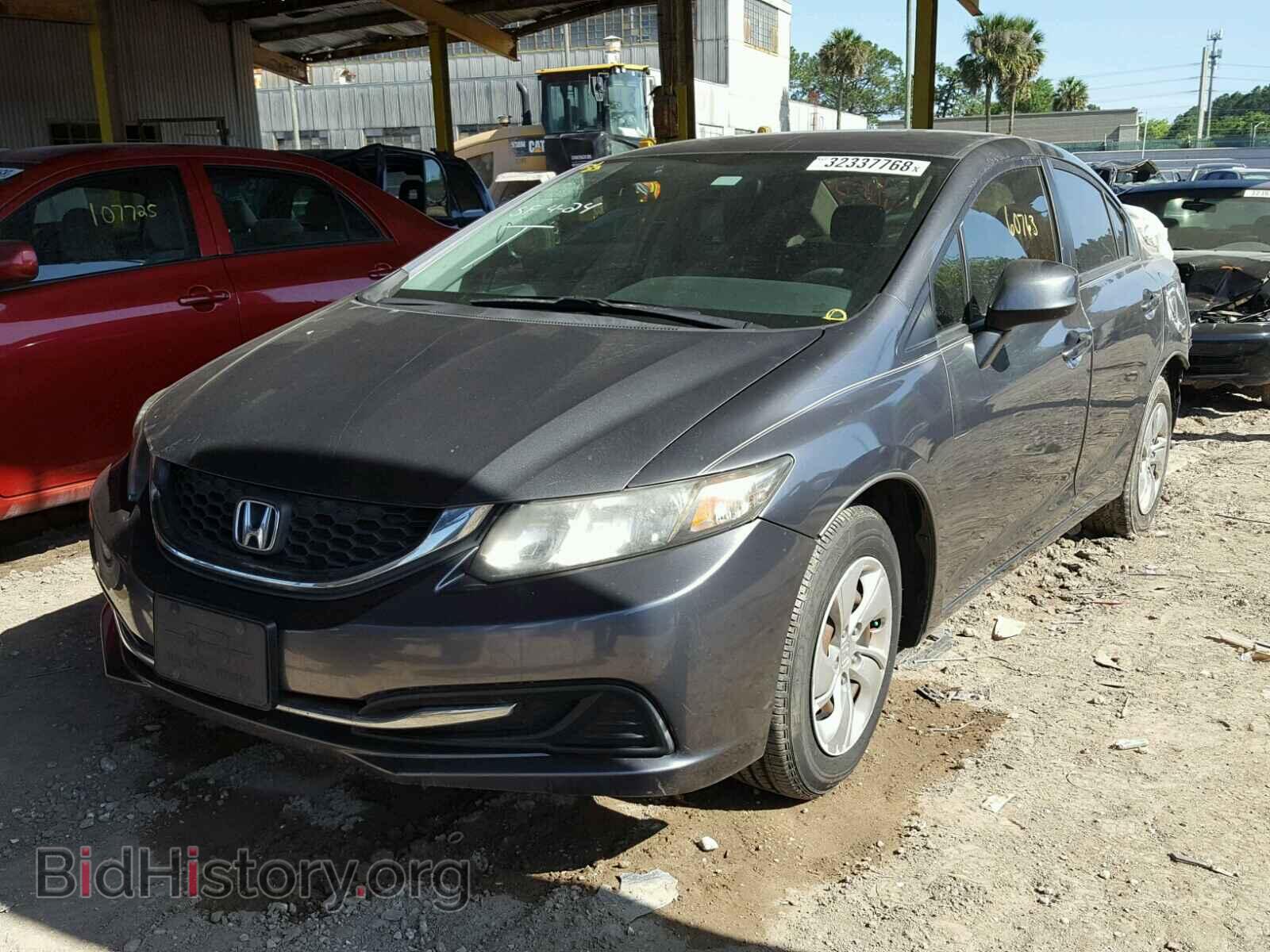 2013 HONDA CIVIC - VIN: 19XFB2F5XDE066751 - Фото 2