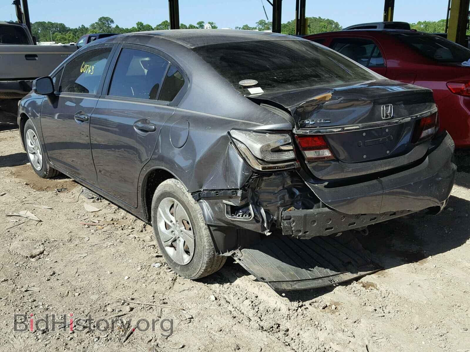 2013 HONDA CIVIC - VIN: 19XFB2F5XDE066751 - Фото 3