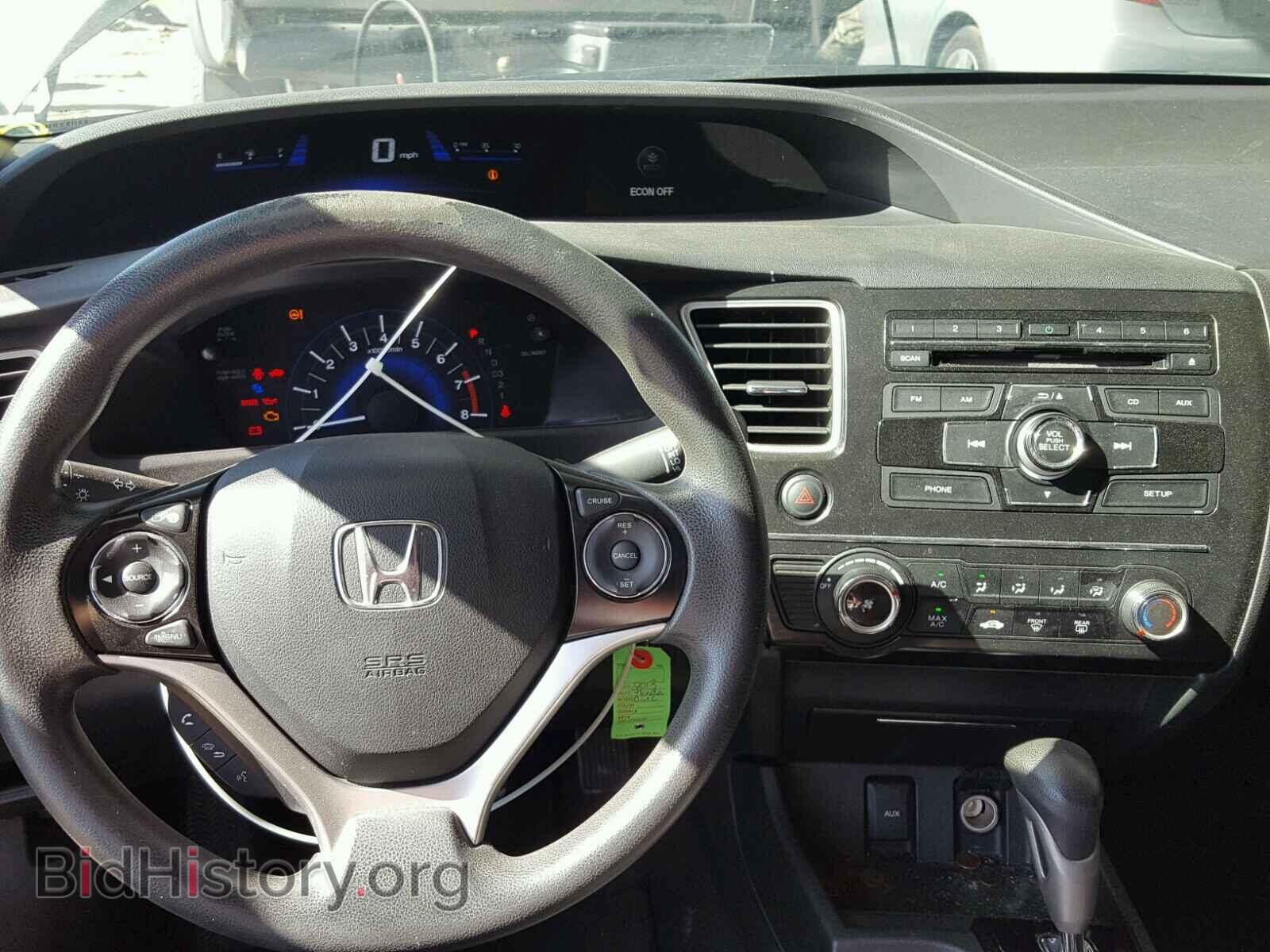 2013 HONDA CIVIC - VIN: 19XFB2F5XDE066751 - Фото 9