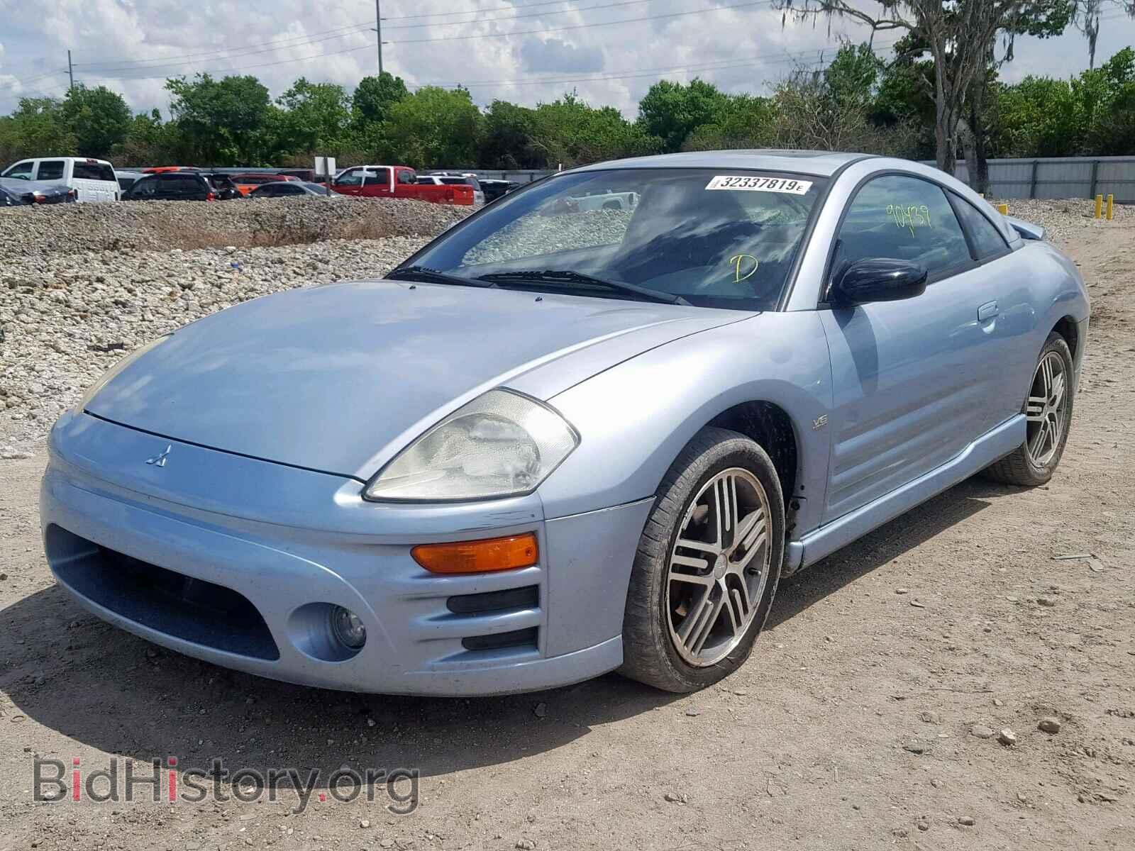 2003 MITSUBISHI ECLIPSE - VIN: 4A3AC74H93E032714 - Фото 2