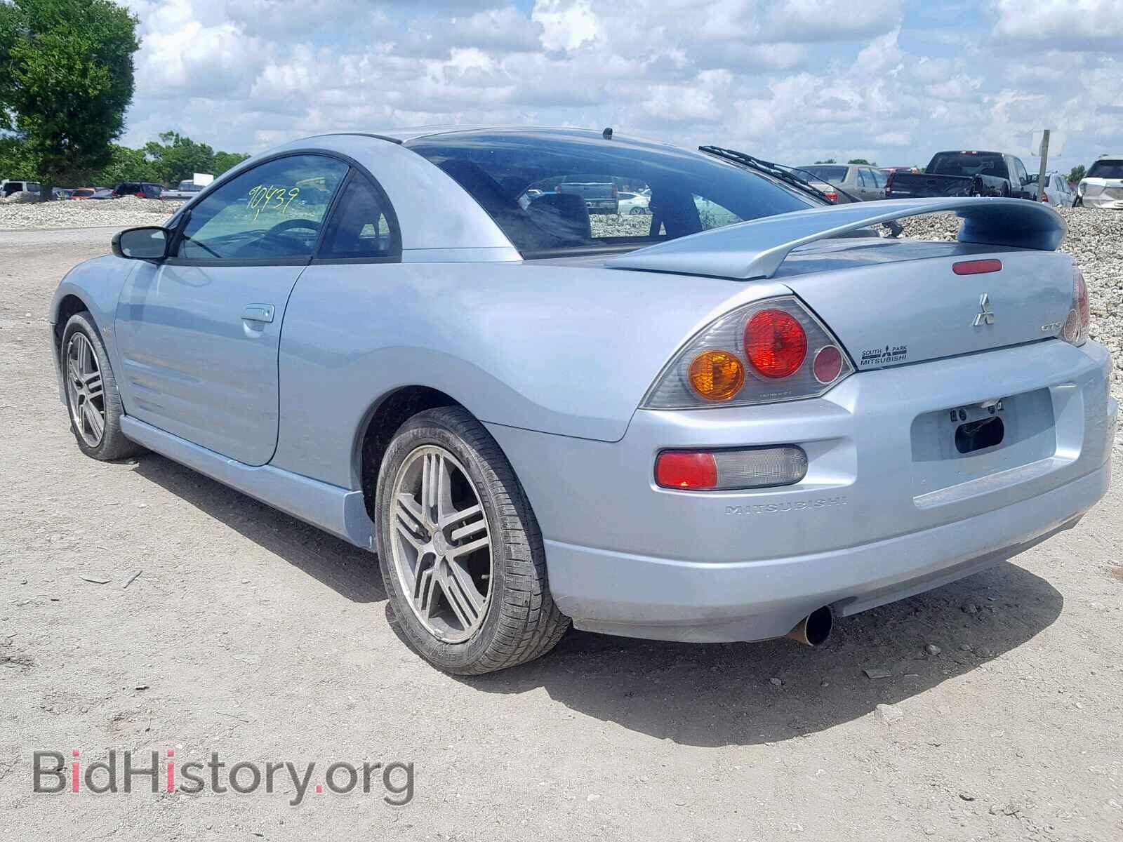 2003 MITSUBISHI ECLIPSE - VIN: 4A3AC74H93E032714 - Фото 3