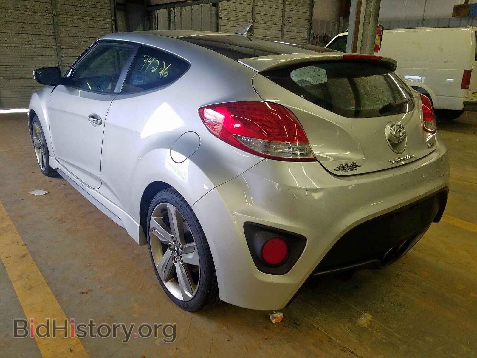 2014 HYUNDAI VELOSTER - VIN: KMHTC6AEXEU186403 - Фото 3