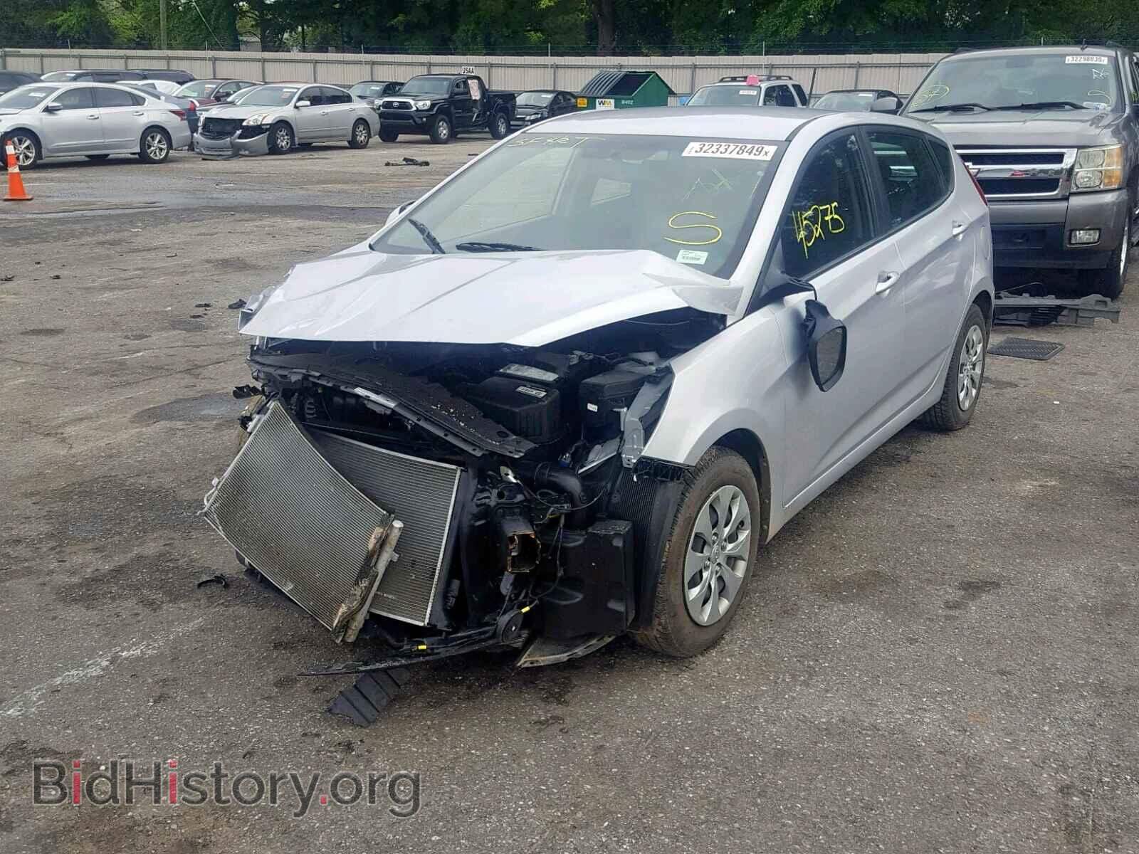 2017 HYUNDAI ACCENT - VIN: KMHCT5AE3HU312549 - Фото 2