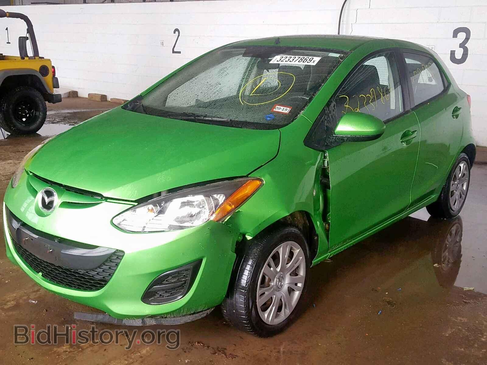 2012 MAZDA 2 - VIN: JM1DE1KZ9C0151007 - Photo 2