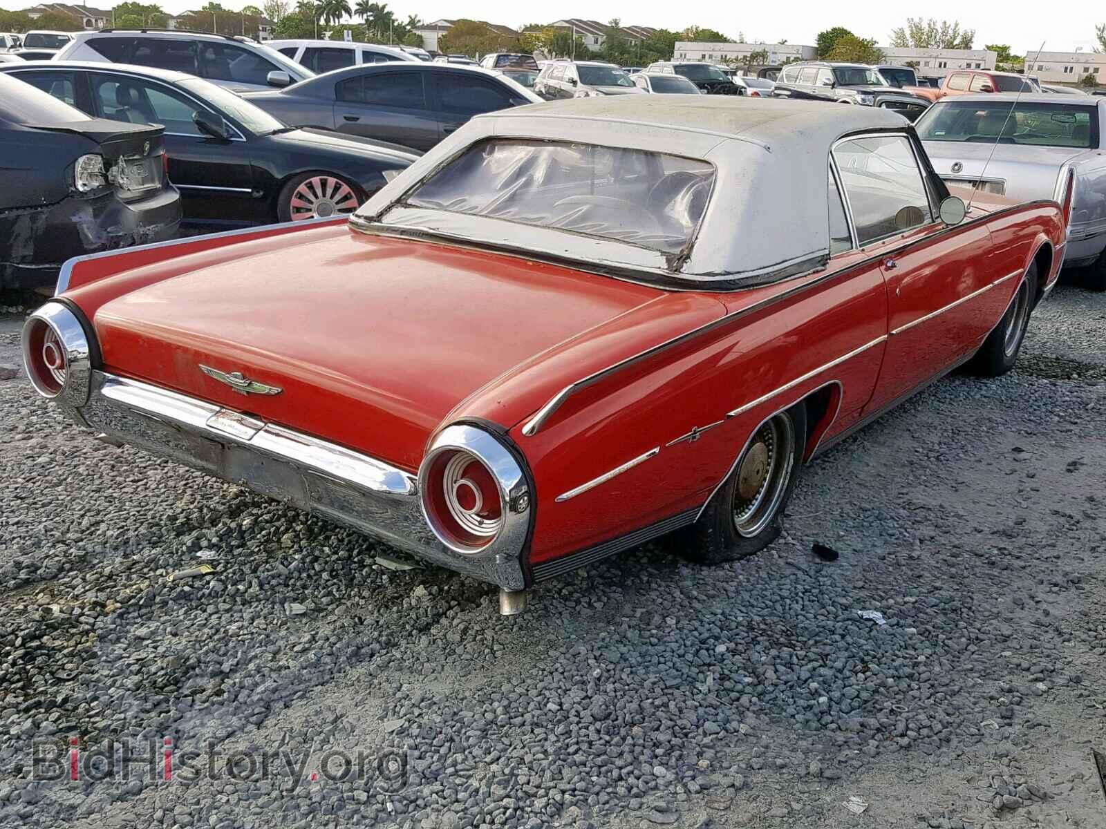 1962 FORD TBIRD - VIN: 2Y83Z100314 - Фото 4