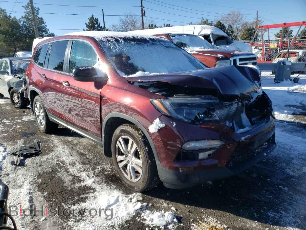Photo 5FNYF6H1XJB015576 - HONDA PILOT 2018