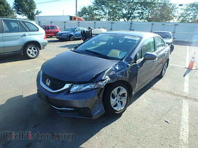 2014 HONDA CIVIC - VIN: 2HGFB2F57EH508425 - Фото 2