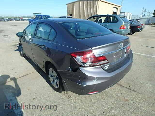 2014 HONDA CIVIC - VIN: 2HGFB2F57EH508425 - Фото 3