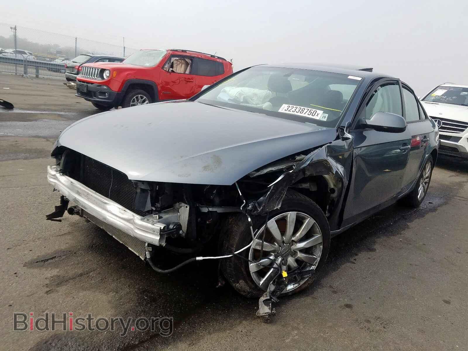 2014 AUDI A4 - VIN: WAUBFAFL9EN040437 - Фото 2