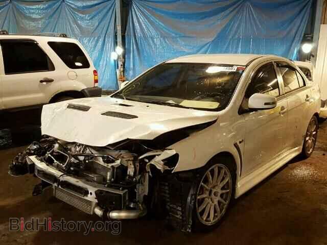 2015 MITSUBISHI EVO - VIN: JA32W8FV6FU018348 - Фото 2