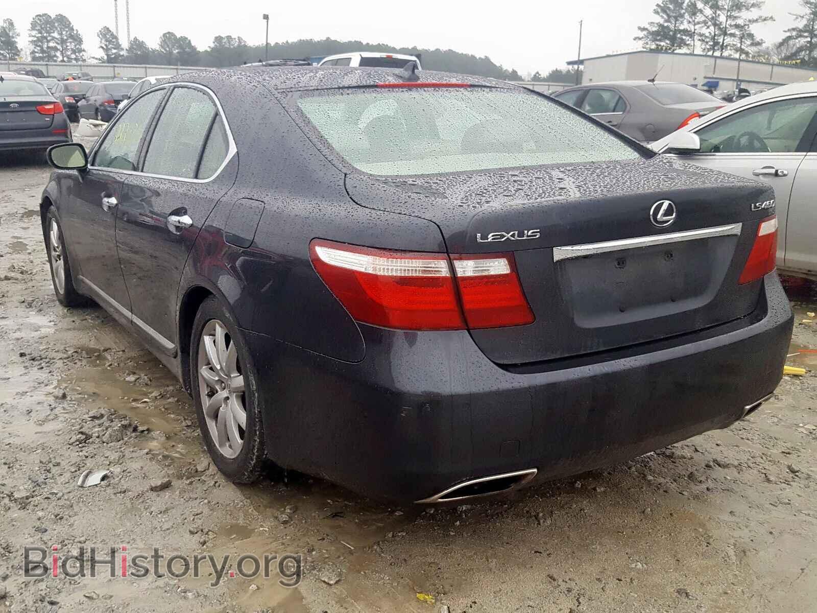 2008 LEXUS LS460 - VIN: JTHBL46FX85069262 - Фото 3