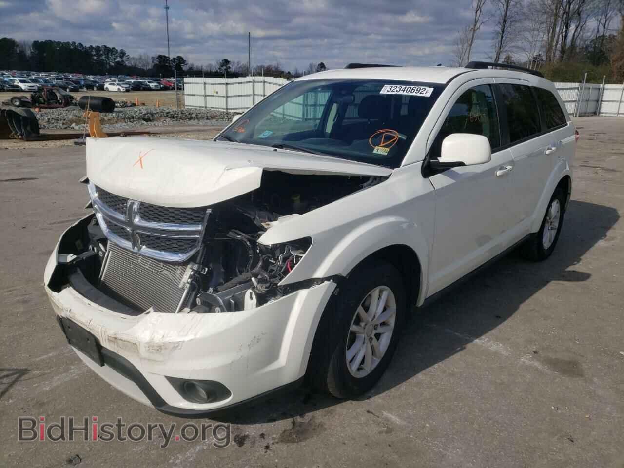 2016 DODGE JOURNEY - VIN: 3C4PDCBB2GT156895 - Фото 2
