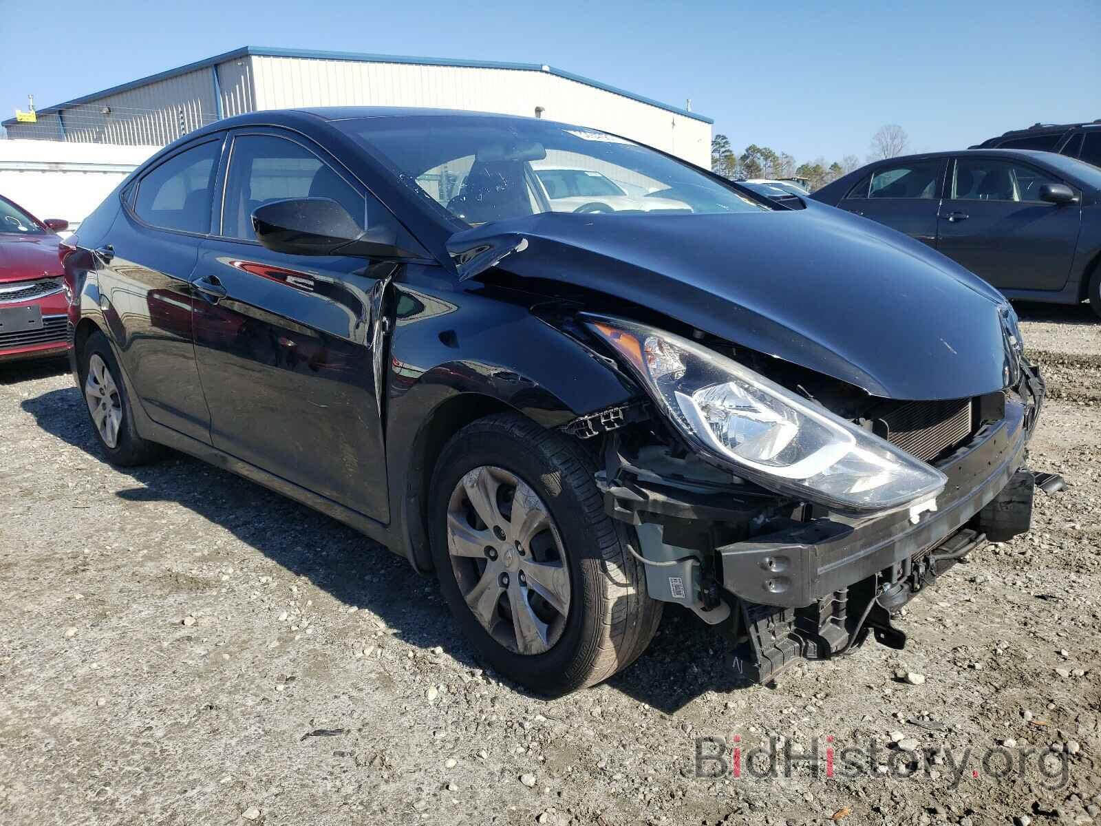 Фотография 5NPDH4AE3GH718604 - HYUNDAI ELANTRA 2016