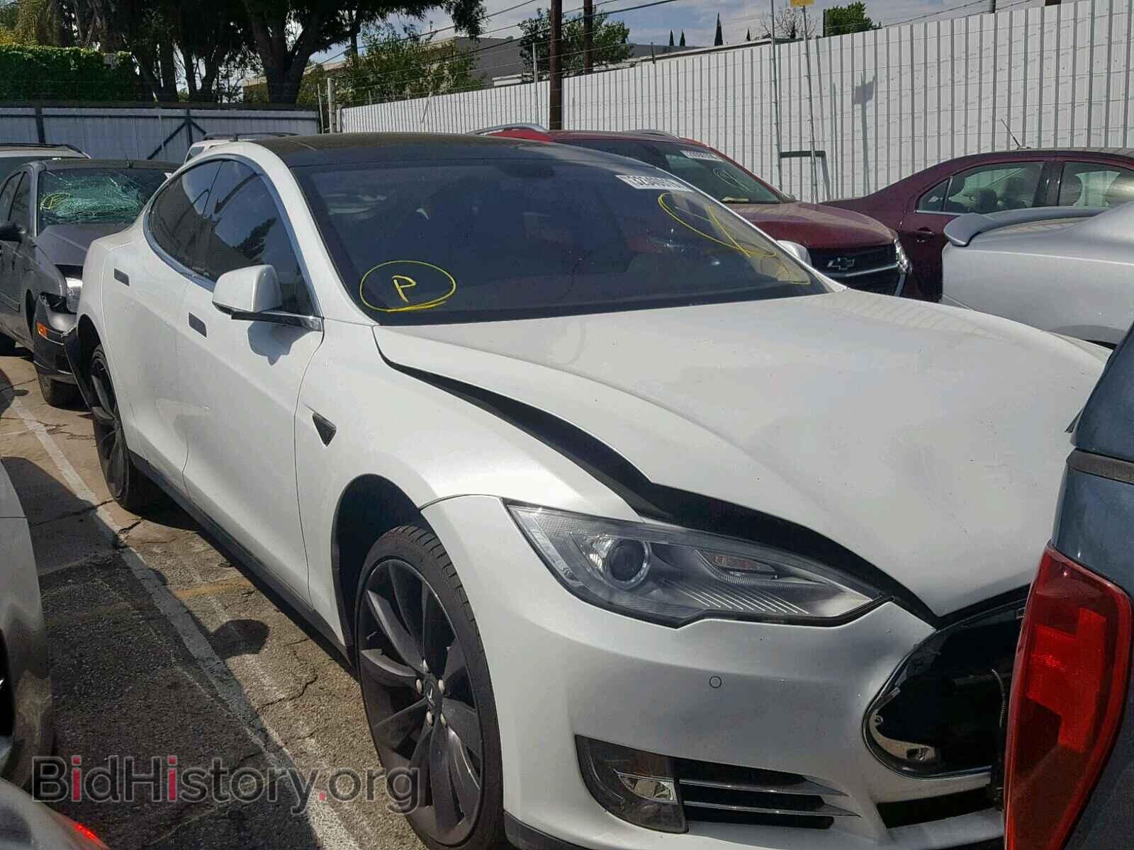 Photo 5YJSA1H19EFP48957 - TESLA MODEL S 2014