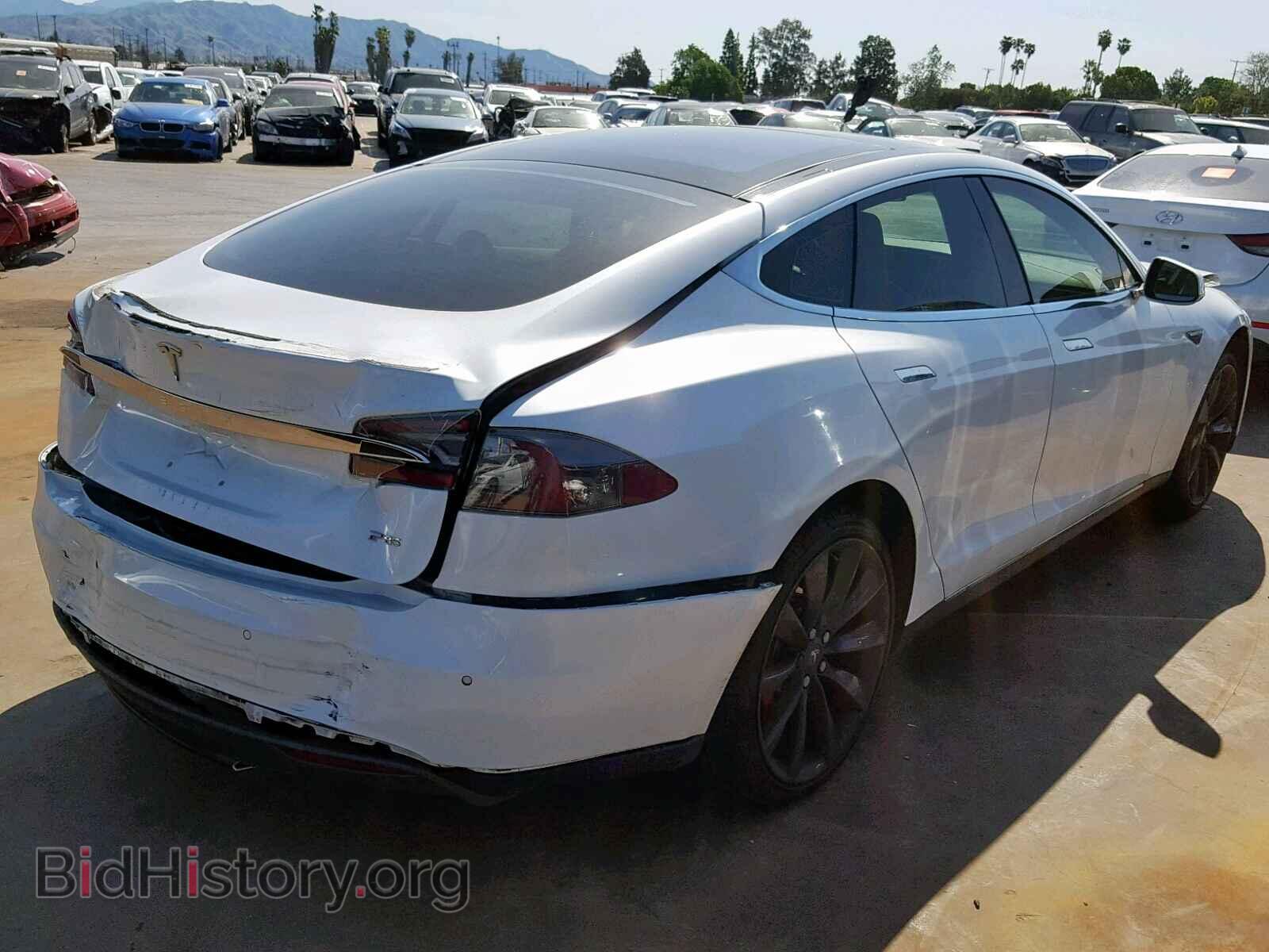 2014 TESLA MODEL S - VIN: 5YJSA1H19EFP48957 - Фото 4