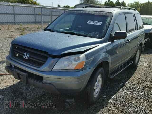 2005 HONDA PILOT - VIN: 2HKYF18105H512744 - Фото 2