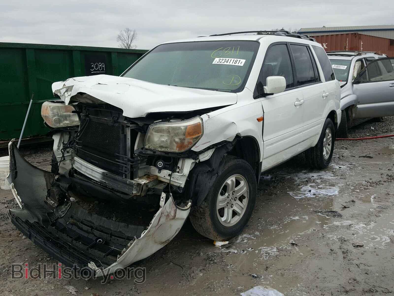 2008 HONDA PILOT - VIN: 5FNYF28238B001983 - Фото 2