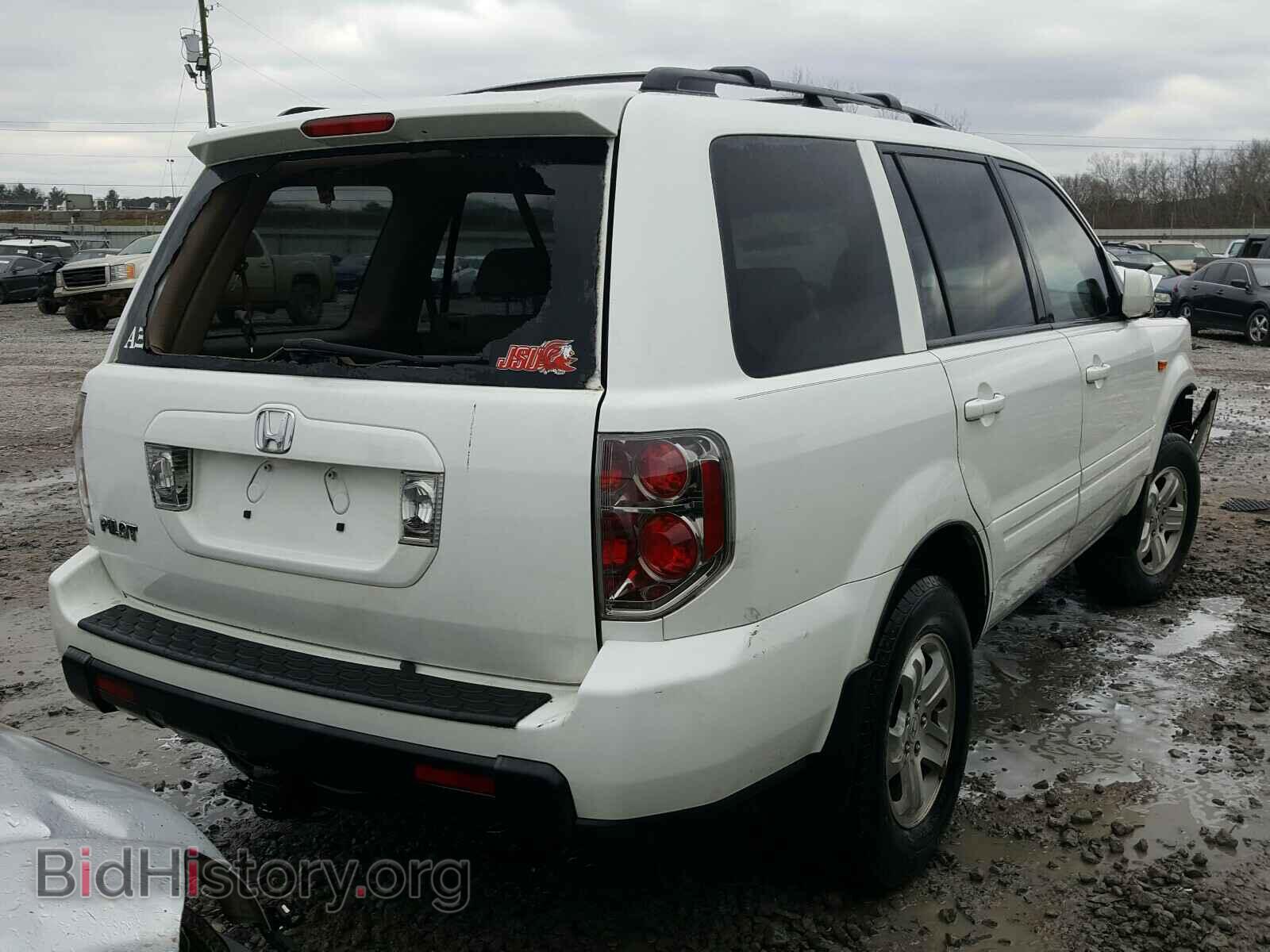 2008 HONDA PILOT - VIN: 5FNYF28238B001983 - Фото 4